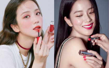 Jisoo mê đắm màu son đỏ Dior, chị em cũng có thể "cheap moment" bằng 5 mẫu tương tự mà giá "hạt dẻ" hơn nhiều