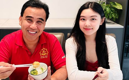 Quyền Linh lộ diện bên ái nữ, thái độ ra sao giữa lùm xùm mâu thuẫn với MC Cát Tường?