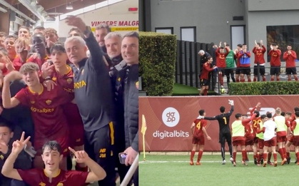 Mourinho gây tranh cãi vì kêu gọi cầu thủ U14 AS Roma câu giờ