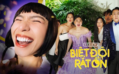 Biệt Đội Rất Ổn nhưng nội dung bất ổn: Gánh hài vô tri chọc cười kém duyên