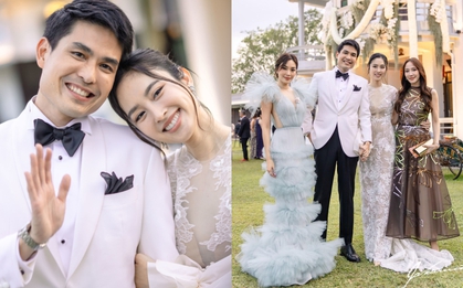 Bạn thân lên đồ lồng lộn, lấn át tại tiệc cưới, Nong Poy: “Chị đẹp nhưng chưa bằng Poy”