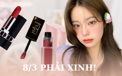 7 màu son đẹp mê tơi giúp nàng xinh xịn lên vài chân kính, 8/3 này không diện thì phí ghê!