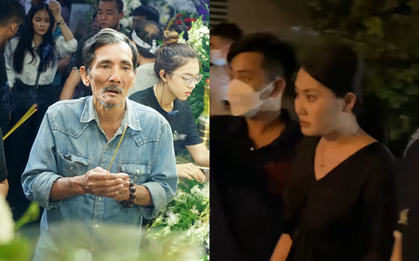 Ngọc Lan đến viếng trong đêm, vợ chồng Thu Trang và dàn sao Việt tiễn biệt NS Vũ Linh