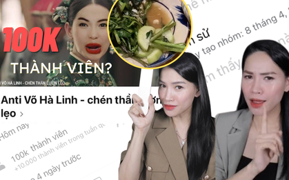 Nhóm antifan của Hà Linh chạm mốc 100k người chỉ sau 5 ngày, tốc độ không thua gì các ngôi sao Vbiz