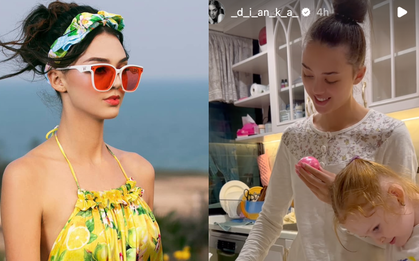Vợ Tây của Bùi Tiến Dũng khoe sắc vóc quyến rũ trong outfit đón hè, mặt mộc ở nhà gây chú ý