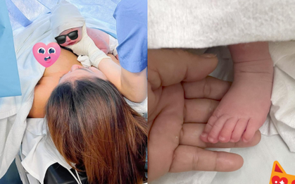 Ca sĩ Vbiz thông báo sinh con gái đầu lòng sau 4 năm kết hôn