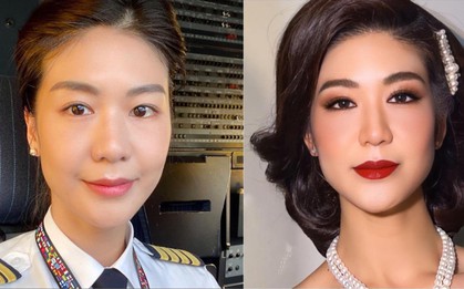 Nhan sắc tuổi 36 của cơ trưởng Huỳnh Lý Đông Phương