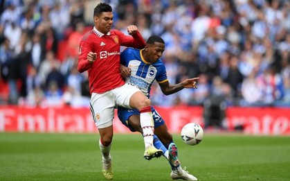 Thắng luân lưu trước Brighton, Man Utd vào chung kết FA Cup gặp Man City