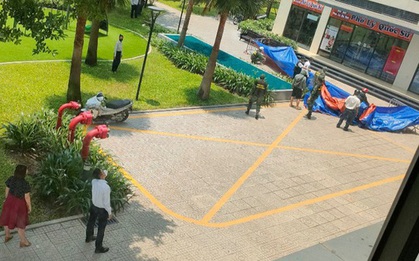 Người đàn ông tầng 25 tử vong bất thường dưới sân chung cư ở TP Thủ Đức