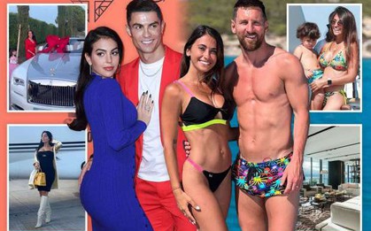So kè WAG: Bạn gái Ronaldo hơn về độ nổi tiếng nhưng không có được “danh phận” như vợ Messi