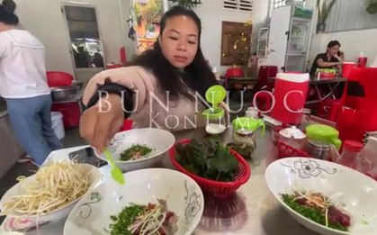 Món bún độc đáo, vào quán phải tự chế biến