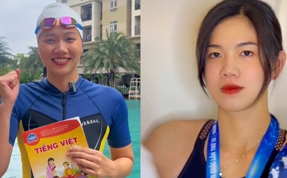 Ánh Viên bất ngờ xuất hiện trong sách giáo khoa, không quên nhắn nhủ điều này đến các em nhỏ
