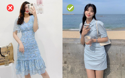 4 kiểu váy nàng eo bánh mì nên tránh xa