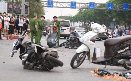 Một cháu bé 3 tuổi tiên lượng nặng trong vụ tai nạn liên hoàn, số nạn nhân bị thương lên 22 người