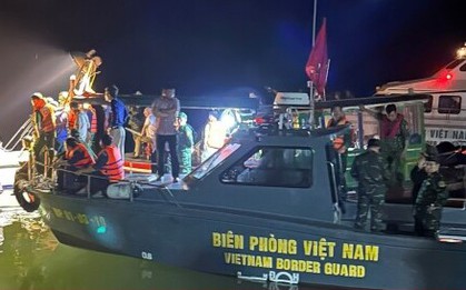 Hơn 600 người tham gia tìm kiếm cứu nạn trực thăng Bell-505 rơi ở Hải Phòng