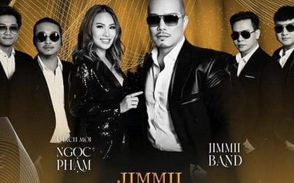 Chưa được cấp phép, buổi biểu diễn của ca sĩ Jimmii Nguyễn bị tuýt còi