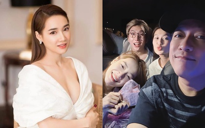 Nhã Phương cùng Trường Giang đi xem phim ủng hộ Thu Trang