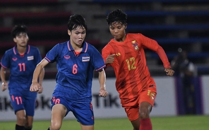 Thắng sốc trước Thái Lan, Myanmar hẹn ĐT nữ Việt Nam ở chung kết SEA Games 32