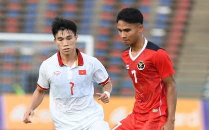 U22 Việt Nam thua 2-3 trước 10 người của U22 Indonesia ở bán kết SEA Games 32