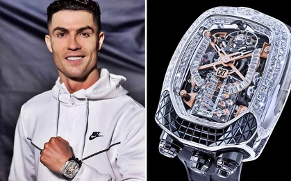 "Căn biệt thự" nhỏ xinh trên tay chứng tỏ Ronaldo vô cùng yêu thích một hãng xe