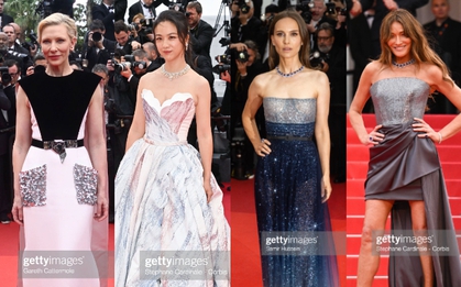 Thảm đỏ LHP Cannes 2023 ngày 4: Thang Duy đẹp tựa công chúa, Natalie Portman - Cate Blanchett nổi bật không kém cạnh