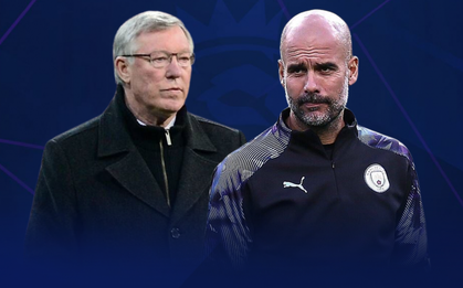 5 kỷ lục vĩ đại của Sir Alex mà HLV Pep Guardiola rất khó chạm tới