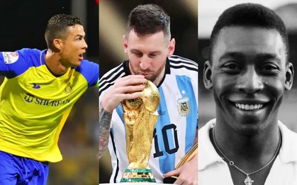 Top 10 chân sút vĩ đại nhất lịch sử bóng đá thế giới: C.Ronaldo không có đối thủ