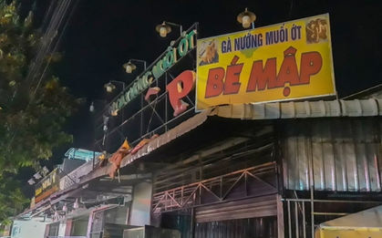 Cháy quán gà nướng muối ớt "Bé Mập", người dân nhốn nháo