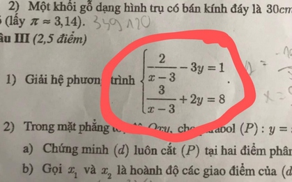 Nhiều phụ huynh phản ánh đề thi Toán lớp 10 tại Hà Nội in mờ khiến HS nhầm lẫn