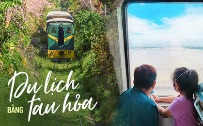 Cùng gia đình đến những điểm du lịch của mùa hè, chỉ tốn 2-3 tiếng di chuyến bằng tàu hỏa