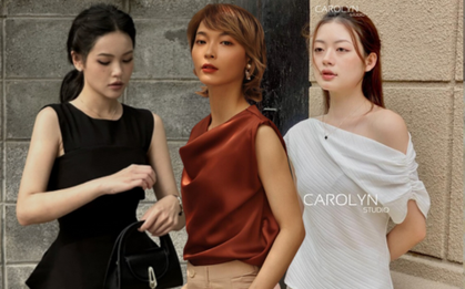 8 mẫu áo sang chảnh giúp "giải nhiệt" ngày hè cho nàng công sở