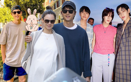 Song Joong Ki với style trẻ trung, phong độ