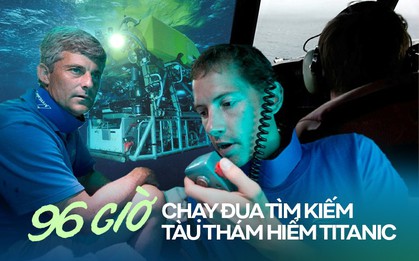 96 giờ chạy đua tìm kiếm tàu thám hiểm Titanic: Quá thời điểm vàng giải cứu, tàu được cho đã cạn oxy