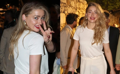 Amber Heard xuất hiện trước công chúng lần đầu kể từ khi thua kiện Johnny Depp