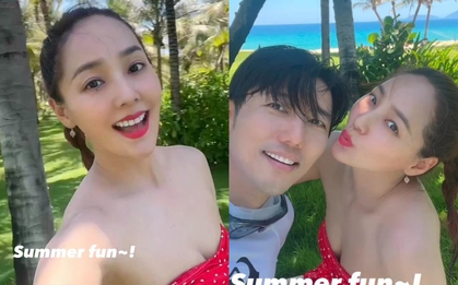 Eugene đến Nha Trang du lịch cùng gia đình