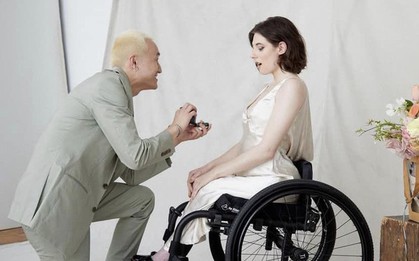 Tình yêu tạo ra cổ tích của chàng trai gốc Việt và người mẫu khuyết tật Mỹ