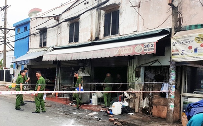TP.HCM: Cháy quán cơm do rò rỉ khí gas, 2 người bị bỏng nặng