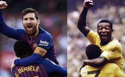 Đến Mỹ, Messi đang đi trên con đường của một vị vua