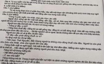 Vụ lọt đề Văn THPT ở Cao Bằng: Bạn trai của người giải đề đăng lên Facebook