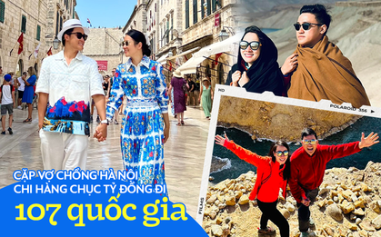 Cặp vợ chồng Hà Nội đi du lịch 107 quốc gia: “Đóng cửa công ty”, chịu lỗ 15 tỷ đồng để toàn tâm chinh phục châu Mỹ, lúc về liền kiếm được gấp 10 lần số tiền đã mất