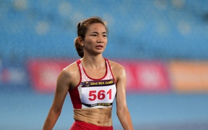 Nguyễn Thị Oanh hụt huy chương ở giải điền kinh châu Á 2023