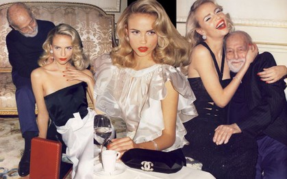 Nữ người mẫu chụp bộ ảnh cho Vogue, bỗng mang tiếng là “kẻ đào mỏ”