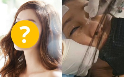 Nữ ca sĩ bị thương giác mạc, nhập viện khẩn cấp sau sự cố bất ngờ lúc quay phim