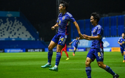 Thắng đậm U17 Hàn Quốc trong thế hơn người, U17 Nhật Bản vô địch U17 châu Á