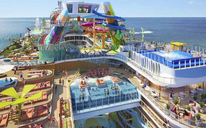 Khám phá du thuyền lớn nhất thế giới, to gấp 5 lần tàu Titanic và được thiết kế với chi tiết chưa từng có
