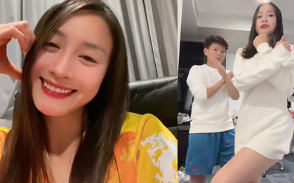 "Hot girl" đội tuyển nữ Việt Nam khoe nhan sắc khác hẳn lúc thi đấu lăn xả ở World Cup