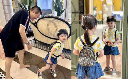 Ái nữ 3 tuổi đi mẫu giáo, đại gia quận 7 tặng luôn ba lô 50 triệu, ngó món đồ đựng bên trong mà xỉu ngang