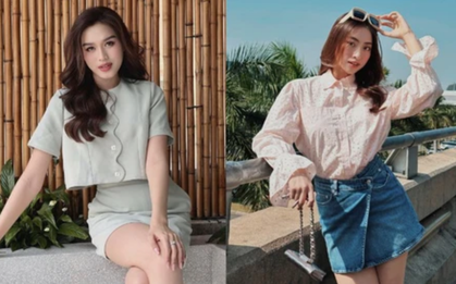 10 cách diện váy ngắn trẻ trung như các Hoa hậu