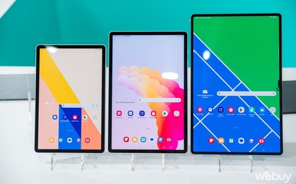 Ngắm nhìn bộ 3 máy tính bảng Galaxy Tab S9: Màn hình siêu nét, Snapdragon 8 Gen 2 và kháng nước, bụi IP68