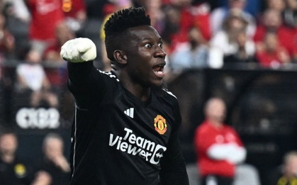 Thủ môn Onana nổi cáu với Maguire trong thất bại của MU trước Dortmund